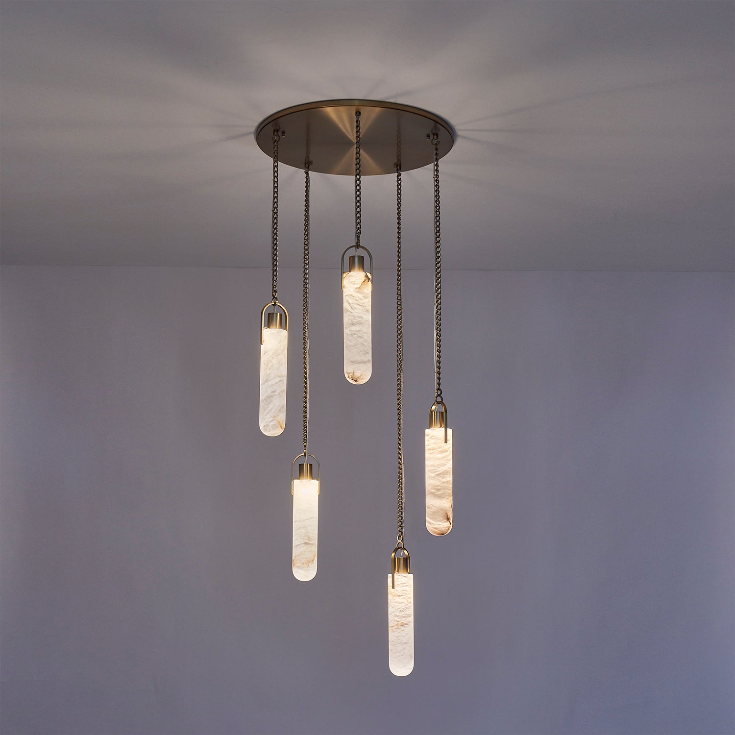 Flint 5 Light Full Canopy Pendant