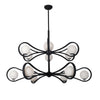 Elliptical 2 Tier LED Pendant