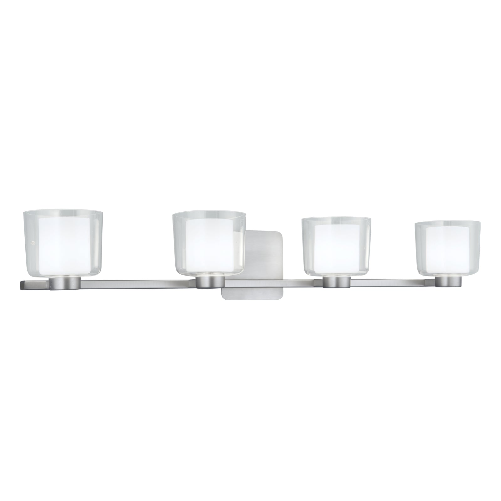 Alexus 34'' Wide 4-Light Vanity Light - Brushed Nickel