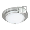 Emily 17'' Wide 2-Light Flush Mount - Polished Nickel