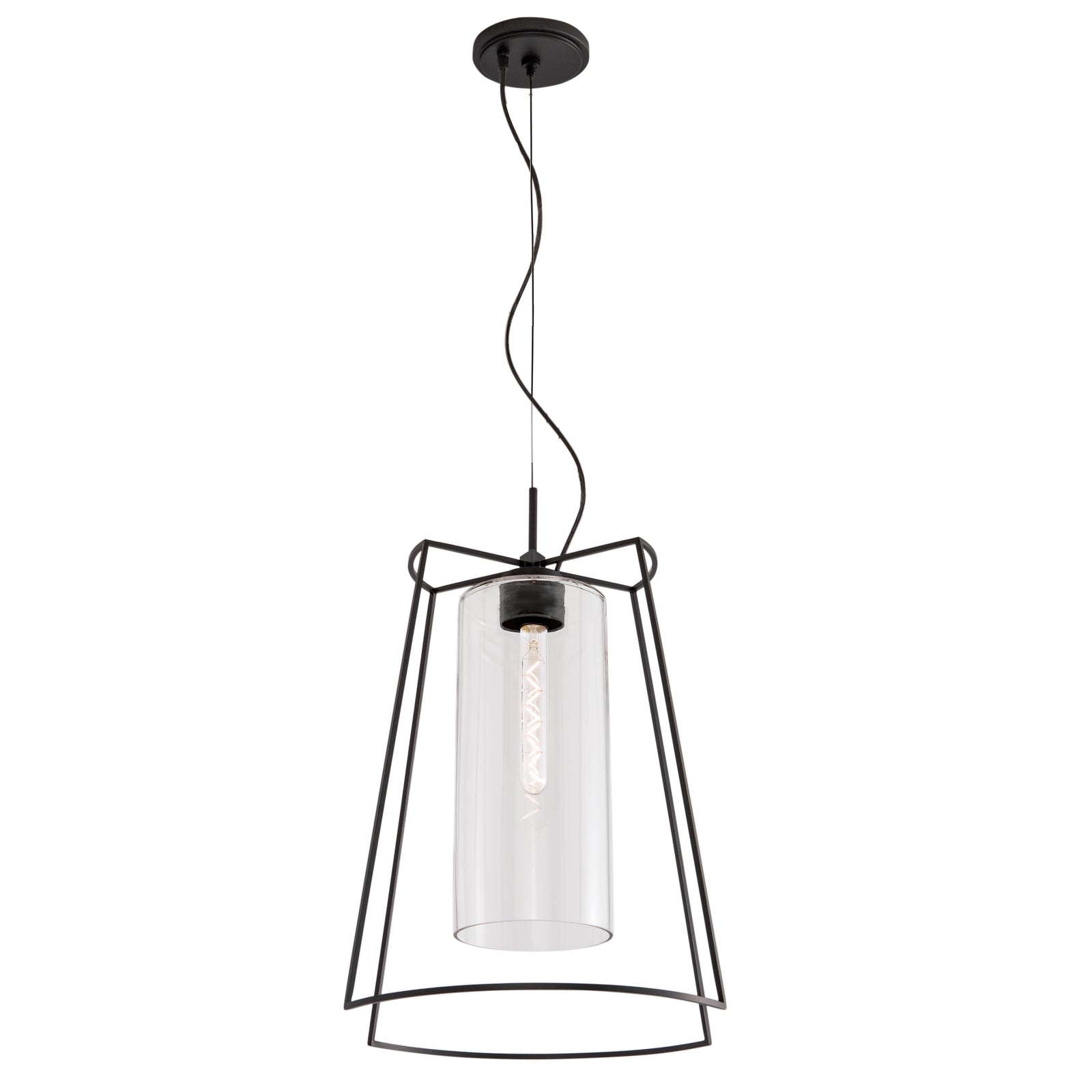 Cere 14.25'' Wide 1-Light Pendant - Matte Black