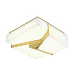 Candeau 12.75'' Wide Integrated LED Flush Mount - Satin Brass