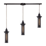 Fulton 36'' Wide 3-Light Slim Linear Pendant - Oil Rubbed Bronze
