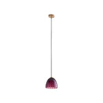 Caterina Single Pendant - Aubergine