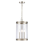 Mendoza 10.25'' Wide 3-Light Pendant - Polished Nickel
