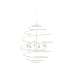 Spyral Chandelier - White