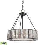 Ethan 18'' Wide 3-Light Chandelier - Tiffany Bronze - Includes LED Bulb