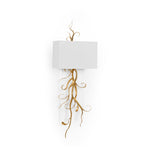 Curling Leaves Sconce w/ Acrylic