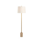 Lambeth Floor Lamp - Travertine
