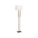 Odeon Floor Lamp - Aged Brass