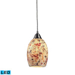 Avalon 5'' Wide 1-Light Pendant - Satin Nickel - Includes LED Bulb