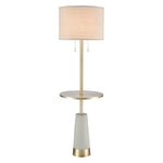 Below the Surface 63'' High 2-Light Floor Lamp - Polished Concrete
