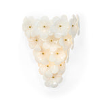 Glass Flower Wall Sconce