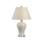 Columbus Vase Lamp - Cream