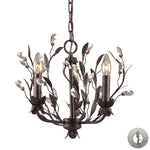 Circeo 16'' Wide 3-Light Chandelier - Deep Rust