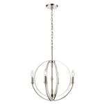 Rotunde 18'' Wide 4-Light Chandelier - Matte White