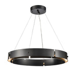Fogelberg 26'' Wide Integrated LED Pendant - Matte Black