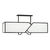 Moiselle 48'' Wide 6-Light Linear Chandelier - Matte Black