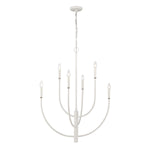 Continuance 30'' Wide 6-Light Chandelier - White Coral
