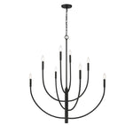 Continuance 36'' Wide 8-Light Chandelier - Charcoal