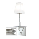 Metro 22'' High 1-Light Sconce - Brushed Nickel