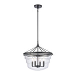 Boyer 18'' Wide 4-Light Pendant - Matte Black