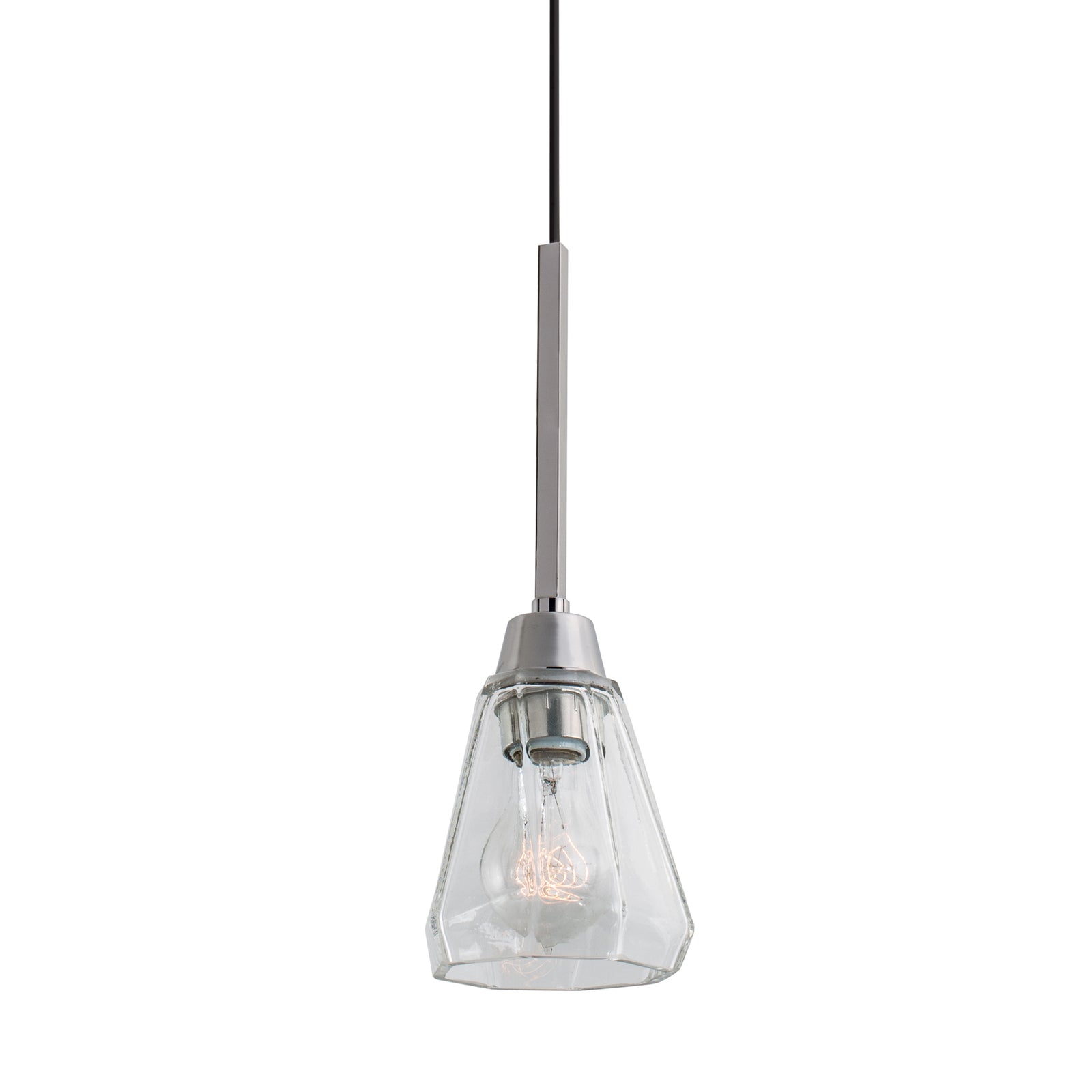 Arctic 5'' Wide 1-Light Pendant - Polished Nickel