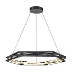 Catana 32'' Wide 1-Light Chandelier - Matte Black - Includes LED Bulb