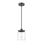 Mason 6'' Wide 1-Light Mini Pendant - Oil Rubbed Bronze