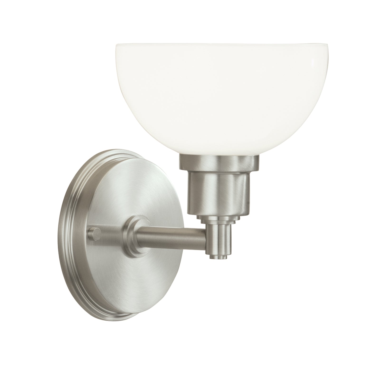 Whitman 8.5'' High 1-Light Sconce - Brushed Nickel
