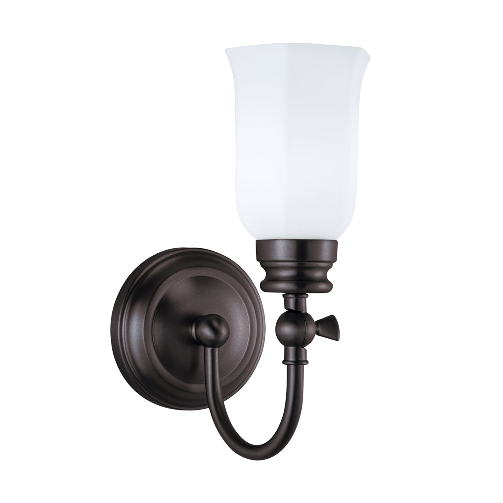 Emily 11.5'' High 1-Light Sconce - Oil Rubbed Bronze
