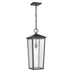 Marquis 9'' Wide 1-Light Outdoor Pendant - Matte Black