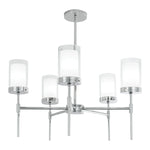 Kimberly 27'' Wide 5-Light Chandelier - Polished Nickel