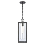 Augusta 7'' Wide 1-Light Outdoor Pendant - Matte Black