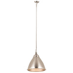 Katelyn 15'' Wide 1-Light Pendant - Brushed Steel