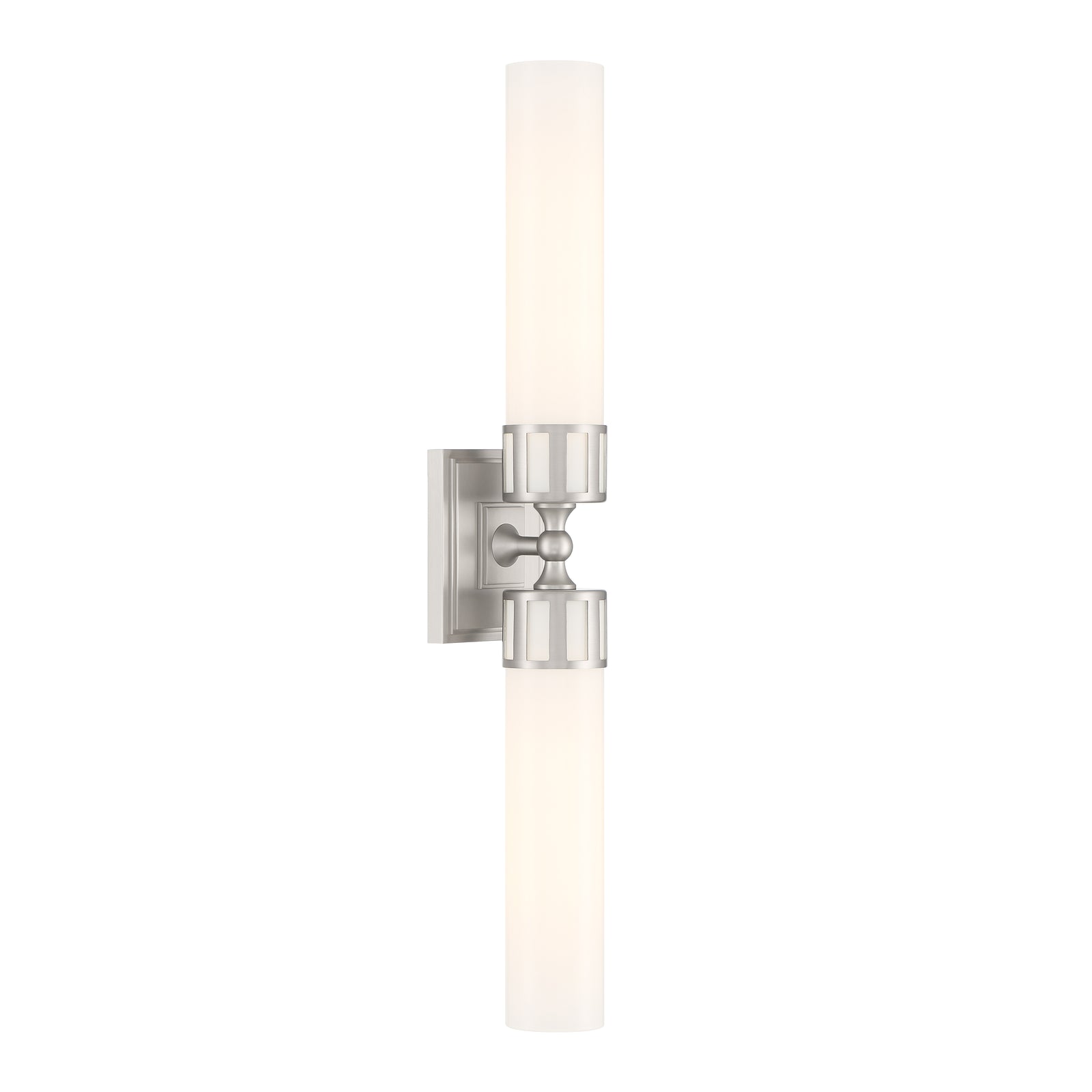 Astor 24.5'' Wide 2-Light Sconce - Brushed Nickel
