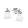 Sapphire 16'' Wide 2-Light Vanity Light - Chrome