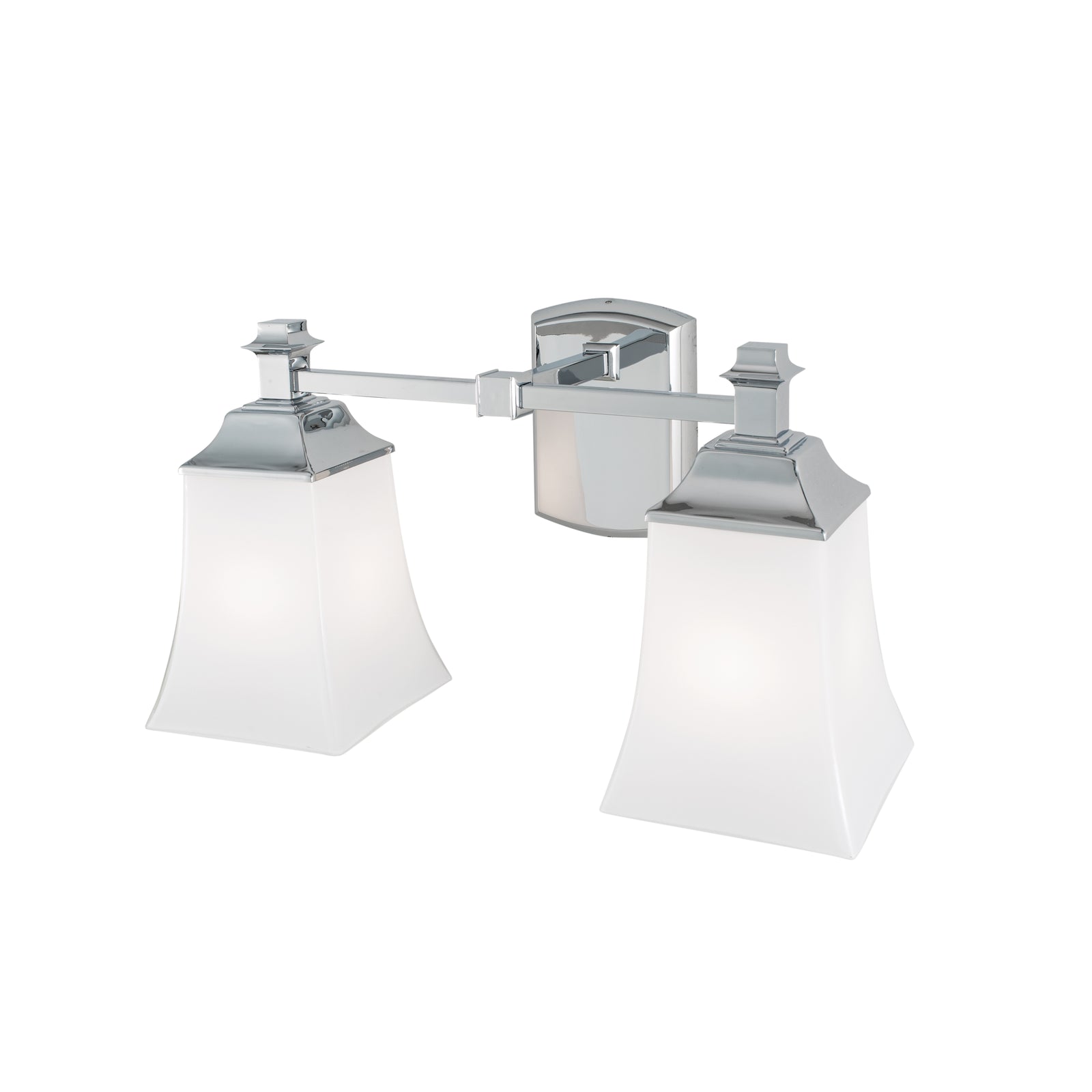 Sapphire 16'' Wide 2-Light Vanity Light - Chrome
