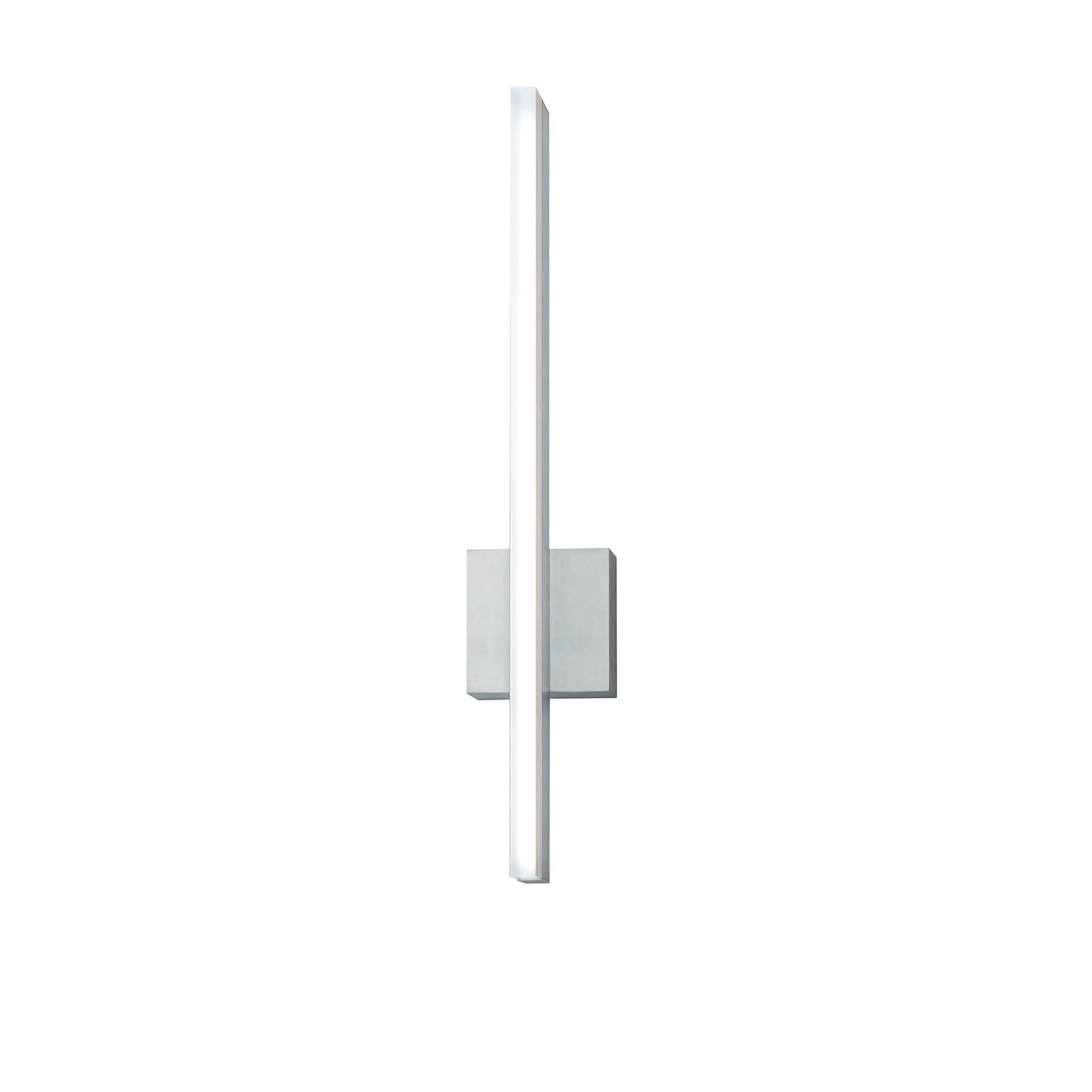Ava 24'' High Integrated LED Sconce - Brushed Aluminum