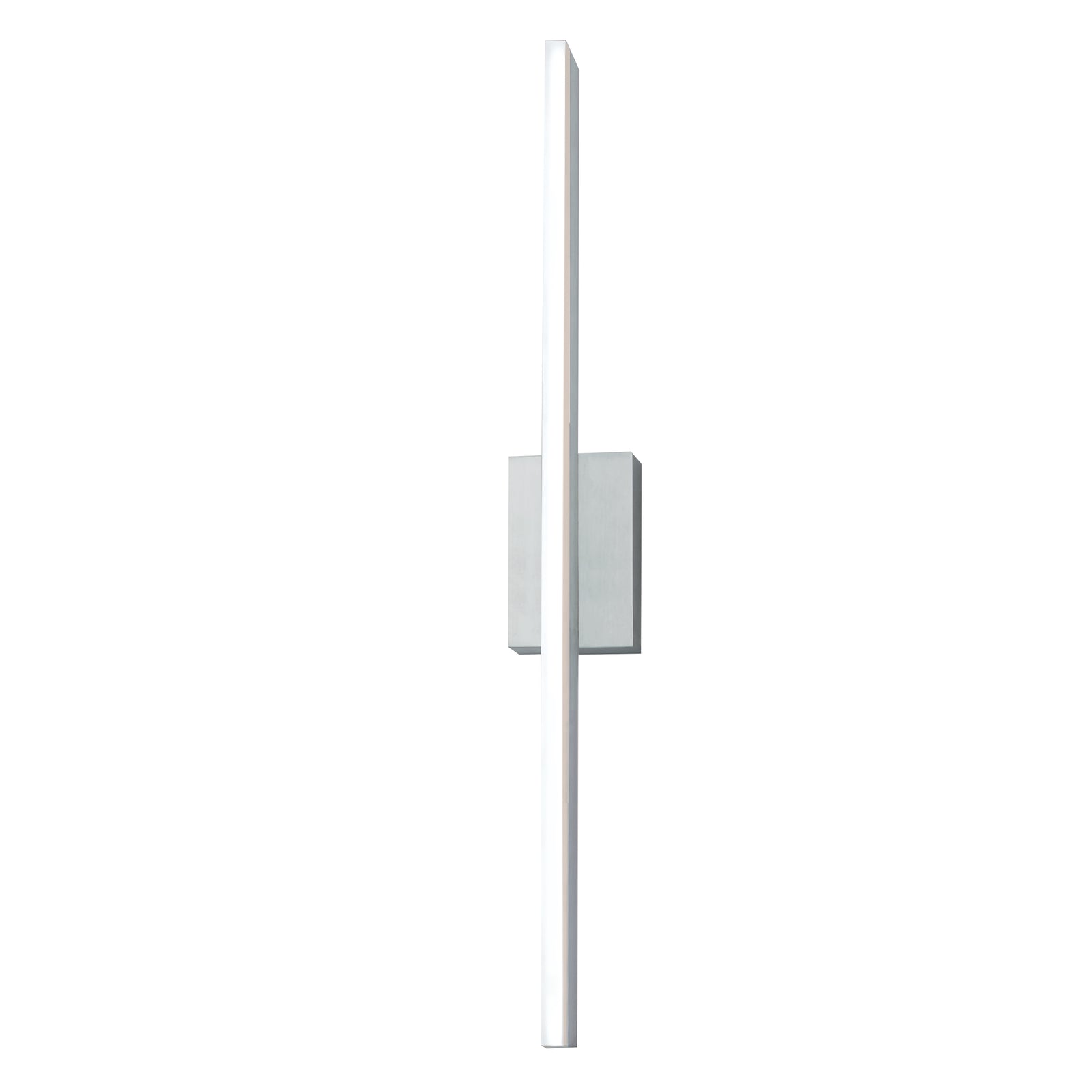 Ava 36'' High Integrated LED Sconce - Brushed Aluminum