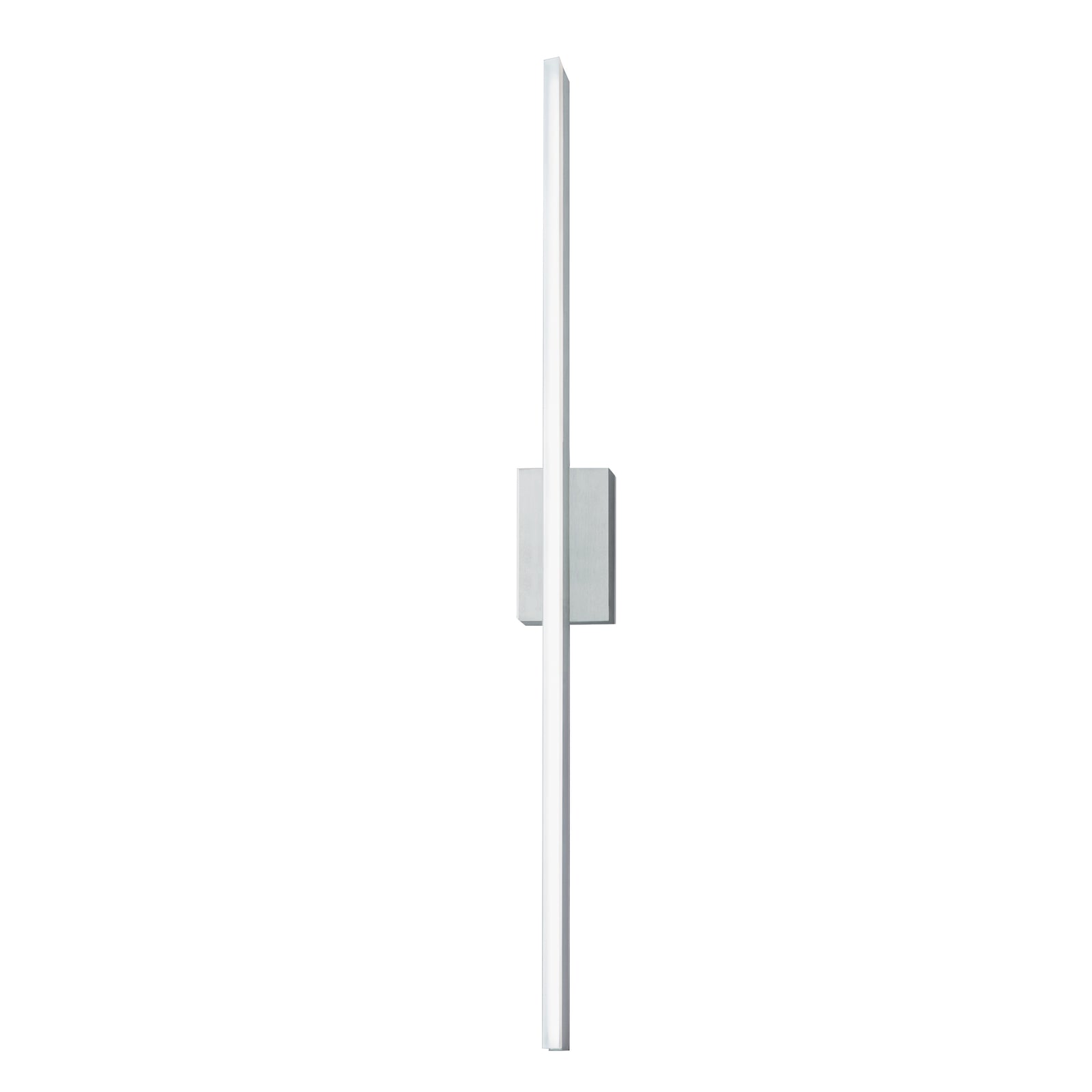 Ava 48'' High Integrated LED Sconce - Brushed Aluminum