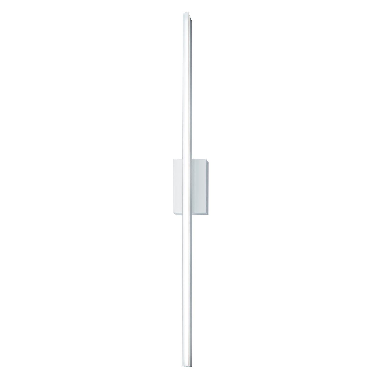 Ava 60'' High Integrated LED Sconce - Gloss White
