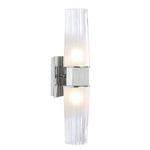 Icycle 18.75'' High 2-Light Sconce - Chrome