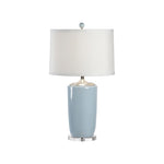 Large Blue Vase Lamp