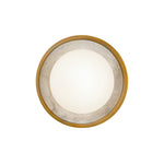 Alonso 8-in Vintage Brass LED Wall/Vanity