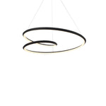 Ampersand 32-in Black LED Pendant