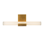 Apollo 6-in Vintage Brass LED Wall Vanity