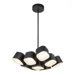 Arena 18-in Black LED Chandelier