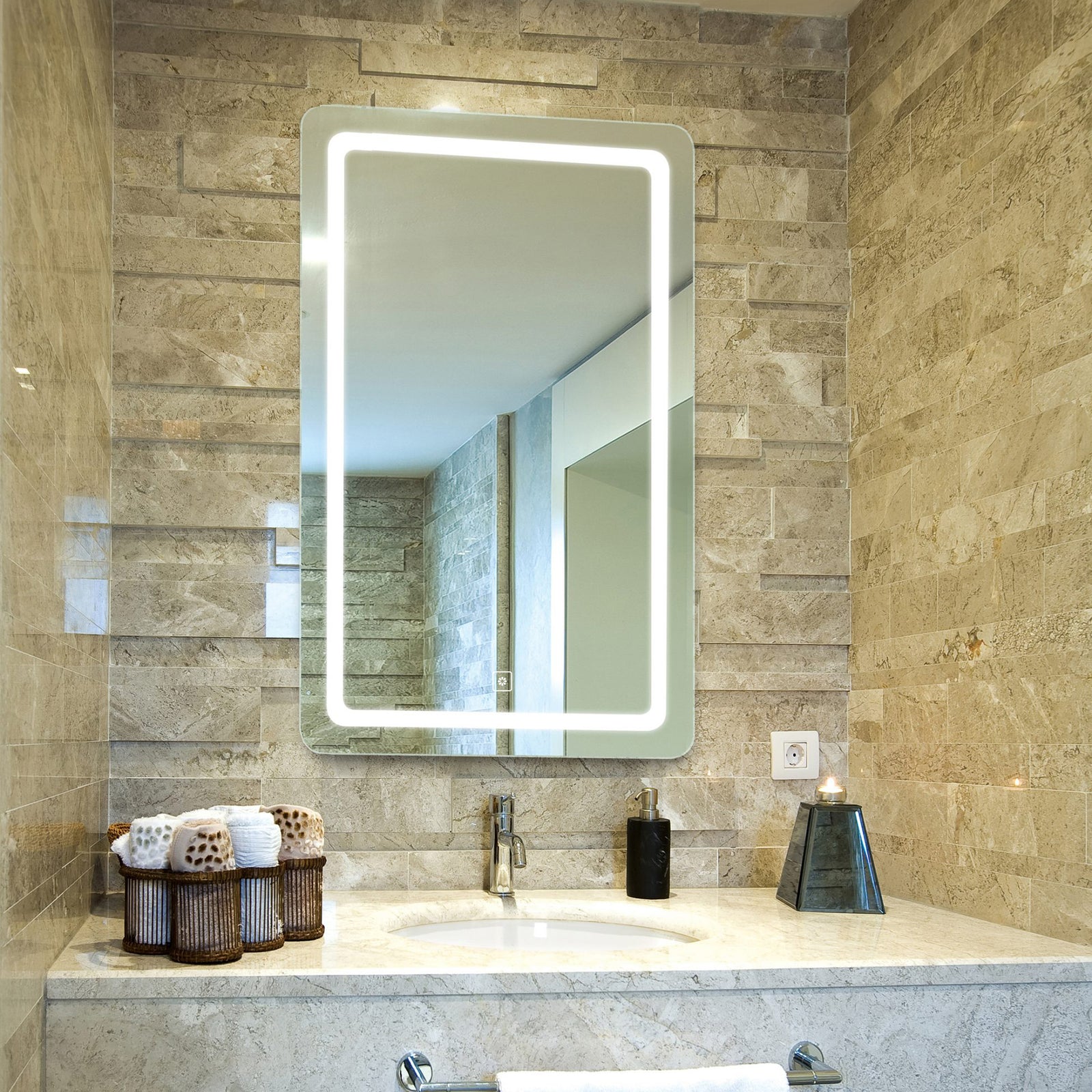 Aria 24" x 36" Lighted Mirror