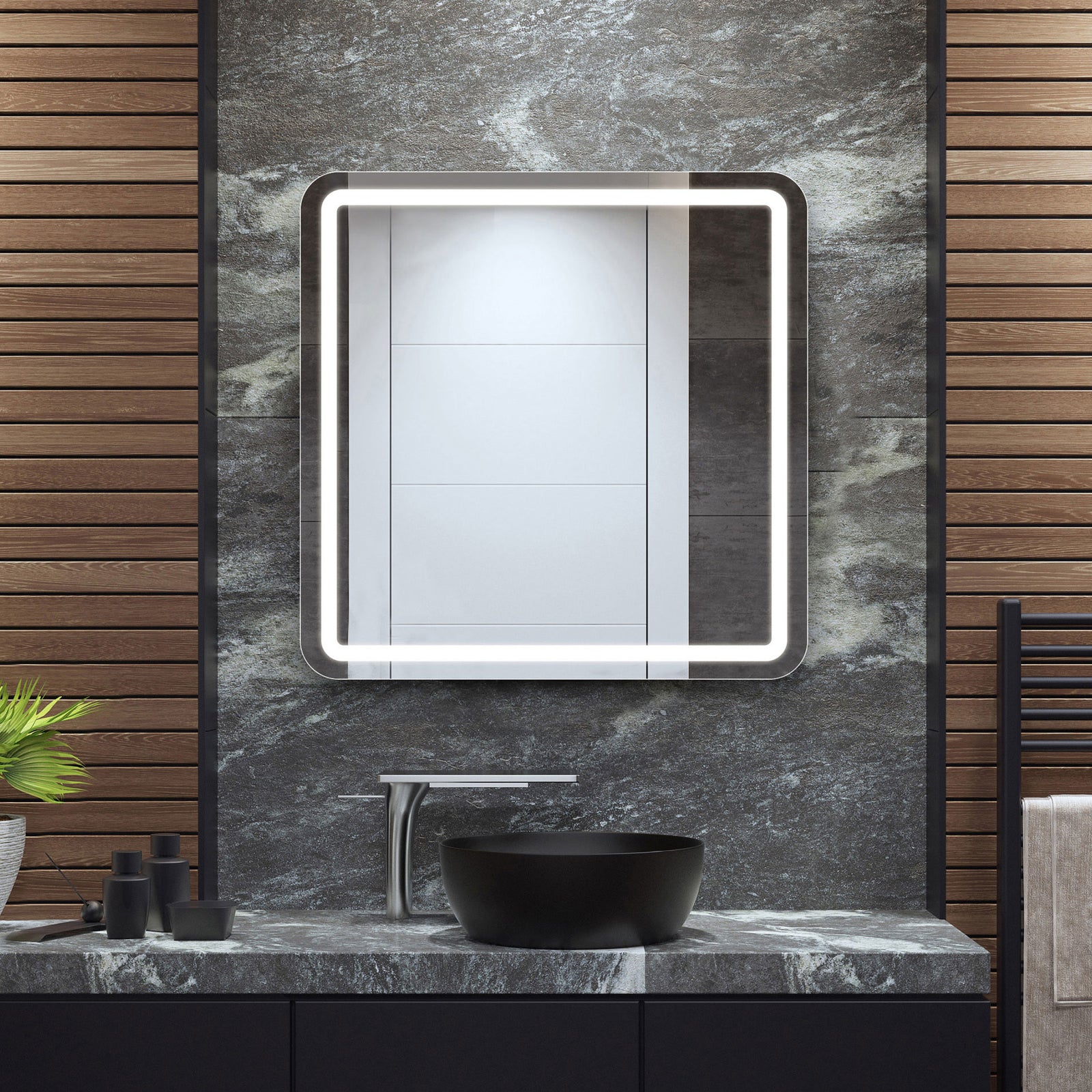 Electric Mirror Aria 36" x 36" Lighted Mirror